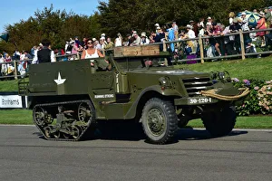 D Day Commemoration Prints: CM29 5528 M3 Half track