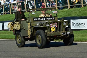 Military Vehicles Prints: CM29 5553 Willys Jeep
