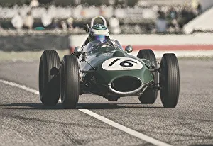 2 Xbd Litre Grand Prix Cars Prints: CM29 5900 Nick Padmore, Lotus Climax 16