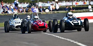 2 Xbd Litre Grand Prix Cars Prints: CM29 5902 Ingo Strolz, Cooper Climax T51