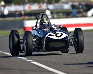 2 Xbd Litre Grand Prix Cars Prints: CM29 5906 James Davidson, Lotus Climax 18