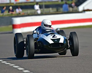 2 Xbd Litre Grand Prix Cars Prints: CM29 5925 Rod Jolley, Cooper Climax T45-51