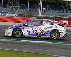 BTCC 2019, Rounds 25, 26, 27, Silverstone, September 2019 Prints: CM29 6841 Mike Bushell, Honda Civic Type R