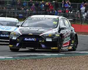 BTCC 2019, Rounds 25, 26, 27, Silverstone, September 2019 Prints: CM29 7288 Michael Caine, Ford Focus RS
