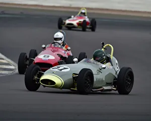 Historic Formula Junior Front Engine Prints: CM29 8106 Michael Hibberd, Lola Mk2