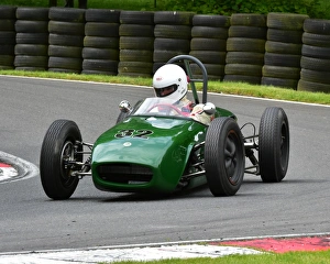 HSCC Wolds Trophy, Cadwell Park Prints: CM3 1435 Colin Nursey, Lotus 18