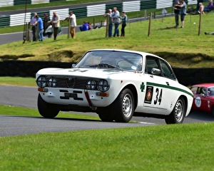 HSCC Wolds Trophy, Cadwell Park Prints: CM3 2077 Justin Wilson, Alfa Romeo Bertone, MMP 107 L