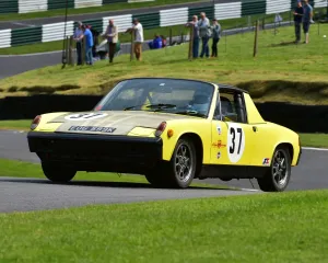 HSCC Wolds Trophy, Cadwell Park Prints: CM3 2082 Gerald Pearce, Porsche 914, EOG 599 K