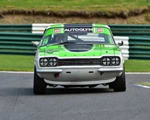 HSCC Wolds Trophy, Cadwell Park Prints: CM3 2140 Nic Strong, Ford Capri, CYO 2 H