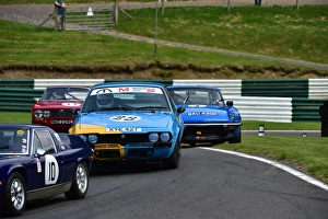 HSCC Wolds Trophy, Cadwell Park Prints: CM3 2148 Will Morton, Alfa Romeo 2000 GTV, XYE 42 T
