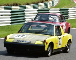 HSCC Wolds Trophy, Cadwell Park Prints: CM3 2209 Gerald Pearce, Porsche 914, EOG 599 K
