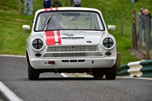 HSCC Wolds Trophy, Cadwell Park Prints: CM3 2474 Richard Dutton, Ford Lotus Cortina