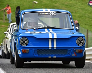 HSCC Wolds Trophy, Cadwell Park Prints: CM3 2479 Simon Benoy, Hillman Imp