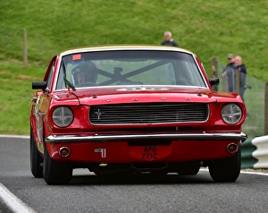 HSCC Wolds Trophy, Cadwell Park Prints: CM3 2496 Neil Brown, Ford Mustang, APO 271 C