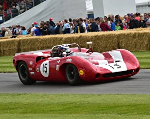 Famous Cars Prints: CM3 3904 Paul Knapfield, Lola-Chevrolet T70 Mk2 Spyder
