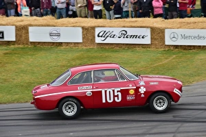 Famous Cars Prints: CM3 4387 Toine Hezemans, Alfa Romeo GTA 1300 Junior