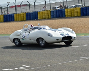 Le Mans Classic 2014 Prints: CM3 5259 Olivier Cazalieres, Lister-Costin Jaguar, PFF 578
