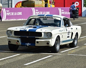 Le Mans Classic 2014 Prints: CM3 5275 Jorg Bratke Von Bergen, Malte Fromm, Ford Mustang Shelby 350GT, TR-X 7 H