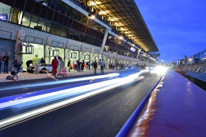 Le Mans Classic 2014 Prints: CM3 6037 the pits at night