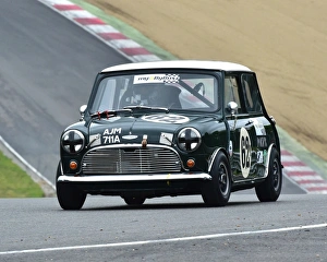 HSCC Brands Hatch Super Prix Prints: CM3 7199 Jason Brooks, Austin Mini Cooper S, AJM 711 A