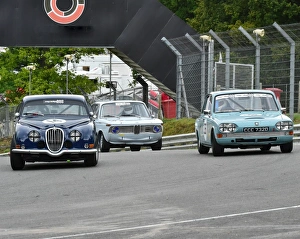 HSCC Brands Hatch Super Prix Prints: CM3 7231 Colin McKay, Jaguar S-Type, Richard Cross, Triumph 2000 Mk1