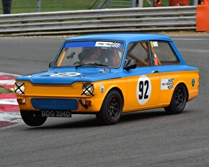 HSCC Brands Hatch Super Prix Prints: CM3 7255 Colin Gunton, Hillman Imp