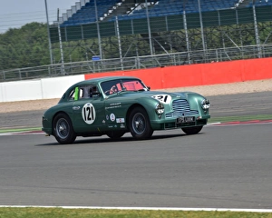 Glynn Allen Prints: CM3 8380 Glynn Allen, Aston Martin DB2 LW Le Mans, 175 UXM