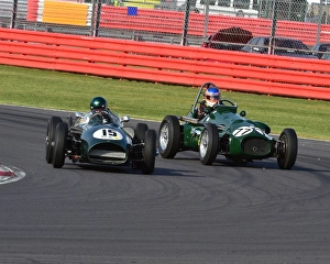 CM3 8649 Wolfgang Friedrichs, Aston Martin DBR4-1, Adrian van der Kroft, HWM-Alta F2 CM3 8649 Wolfgang Friedrichs, Aston Martin DBR4-1, Adrian van der Kroft, HWM-Alta F2