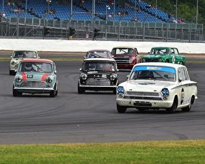 Mark Martin Prints: CM3 9065 Mark Martin, Ford Cortina, Mini