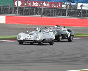 Pre 61 Prints: CM3 9191 Ewan McIntyre, Lotus 15, Chris Ward, Lister Jaguar Costin