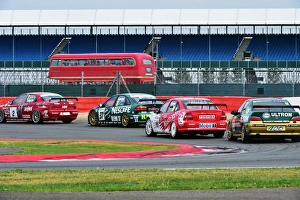 Silverstone Classic 2014 Prints: CM3 9741 follow that bus