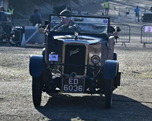 VSCC New Year Driving Tests, Brooklands, January 2020 Prints: CM30 0795 Bruce Girvan, Jowett 7 HP