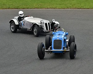 Automobile Prints: CM30 5009 Julian Grimwade, Frazer Nash Single Seater, Tom Thornton, BMW 329-28 K