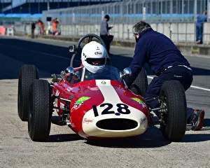 HGPCA Race For Pre-1966 Grand Prix Cars Prints: CM30 5251 Geoff Underwood, Cooper Alfa T56-69