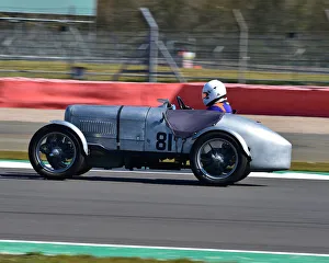 VSCC Spring Start Silverstone 17th April 2021 Prints: CM30 5287 Rebecca Smith, Morris Minor
