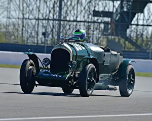 VSCC Spring Start Silverstone 17th April 2021 Prints: CM30 5311 James Morley, Bentley 3-4 litre