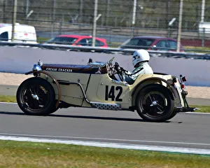 VSCC Spring Start Silverstone 17th April 2021 Prints: CM30 5323 Richard Frankel, MG K3, Cream Cracker