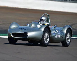 VSCC Spring Start Silverstone 17th April 2021 Prints: CM30 5417 Stephen Bond, Lister Flat Iron