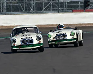 17th April 2021 Prints: CM30 5486 Martin Stowe, MG A, Neil Burnside, MG MGA
