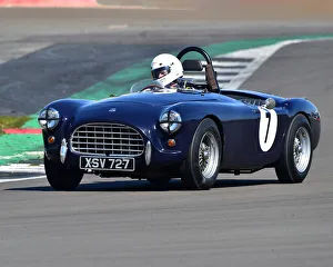 VSCC Spring Start Silverstone 17th April 2021 Prints: CM30 5544 Justin Beckett, AC Ace Bristol