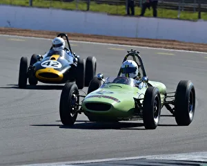 HGPCA Race For Pre-1966 Grand Prix Cars Prints: CM30 5972 Bernado Hartogs, Lotus 18-21