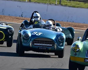 VSCC Spring Start Silverstone 17th April 2021 Prints: CM30 6280 Adrian King, David Cottingham, AC Ace Bristol