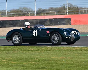 17th April 2021 Prints: CM30 6309 David Brazell, John Harper, Jaguar C-Type