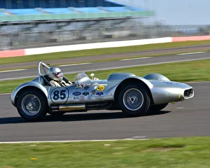 VSCC Spring Start Silverstone 17th April 2021 Prints: CM30 6329 Stephen Bond, Lister Flat Iron