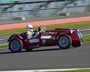 John Ure Prints: CM30 6420 John Ure, Frazer Nash Le Mans replica