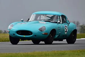Andy Newall Prints: CM30 8523 Rhea Sautter, Andy Newall, Jaguar E-Type