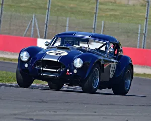 Shelby Cobra Prints: CM31 0087 Chris Chiles Snr, Chris Chiles Jnr, Shelby Cobra