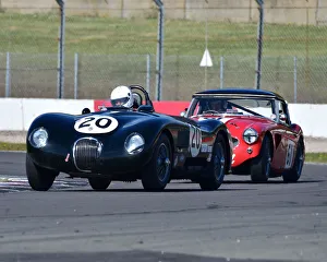 Rudiger Friedrichs Prints: CM31 0117 Rudiger Friedrichs, Gary Pearson, Jaguar C-Type