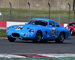 Rac Pall Mall Cup For Pre 66 Gt Prints: CM31 0136 John Goldsmith, Ben Short, Mike Wilds, Aston Martin DP214