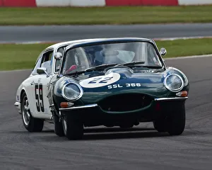 David Hall Prints: CM31 1327 Michael O Shea, David Hall, Smith, Jaguar E-Type